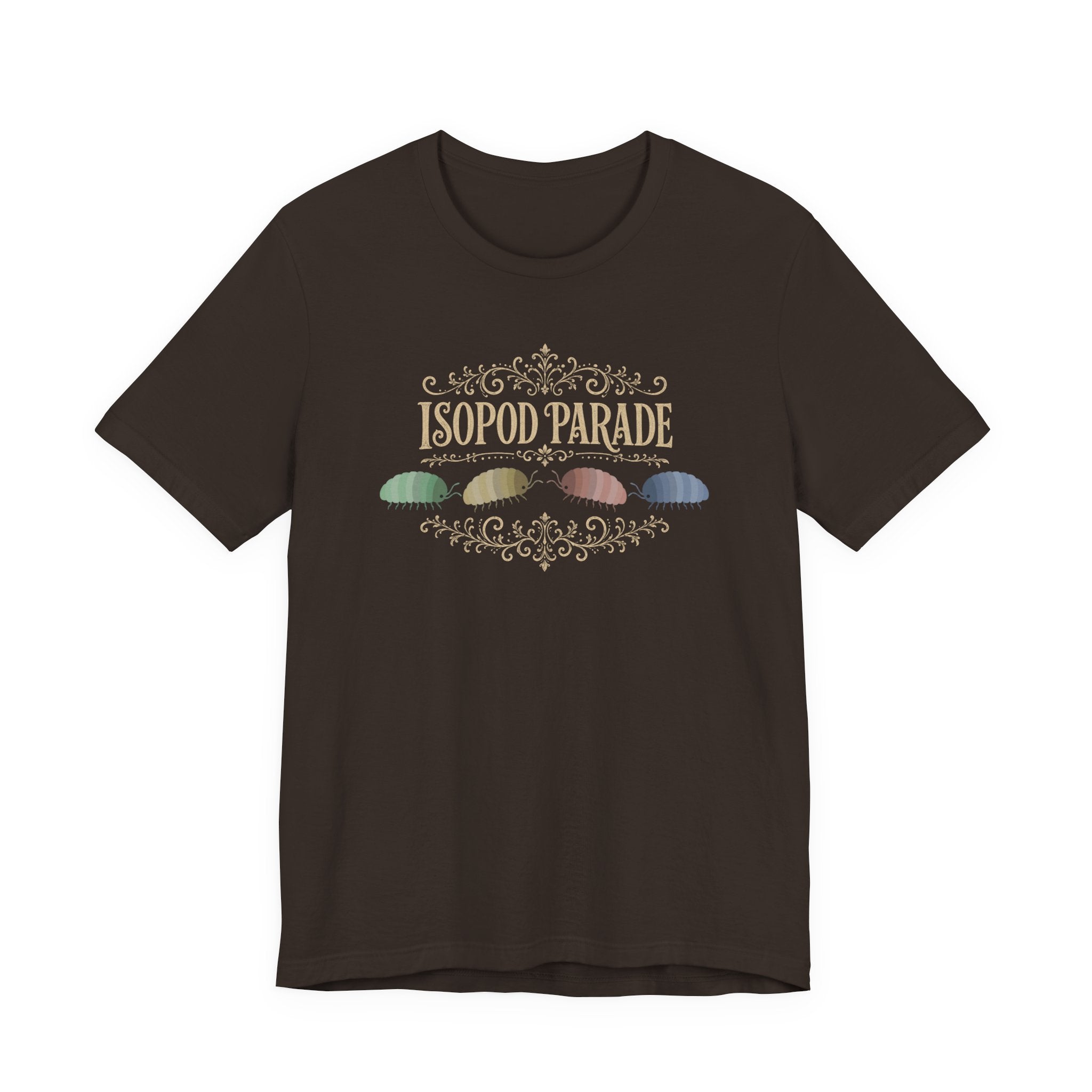 Isopod Parade T‑Shirt — Cute Isopod Shells Graphic Tee