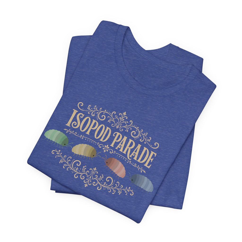Isopod Parade T‑Shirt — Cute Isopod Shells Graphic Tee