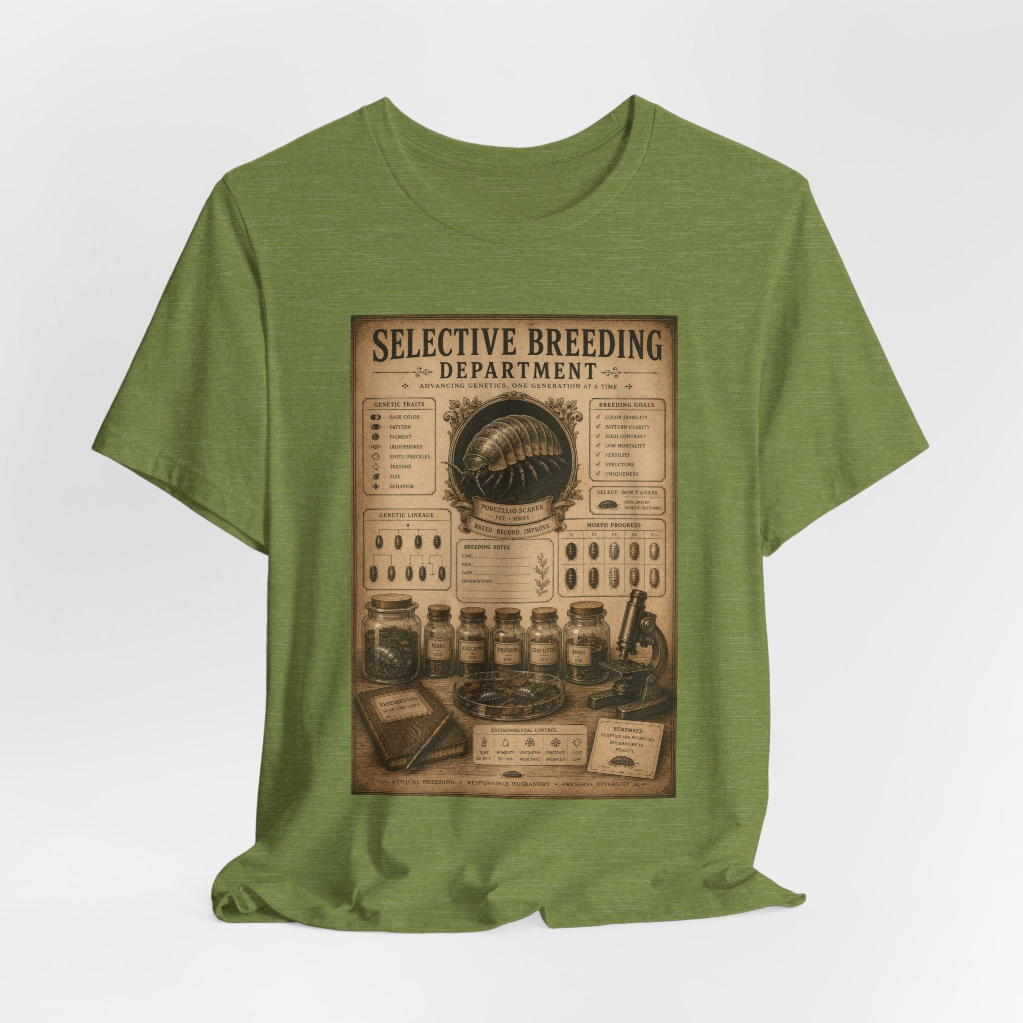 Selective Breeding Department T-Shirt — Vintage Science Illustration Tee
