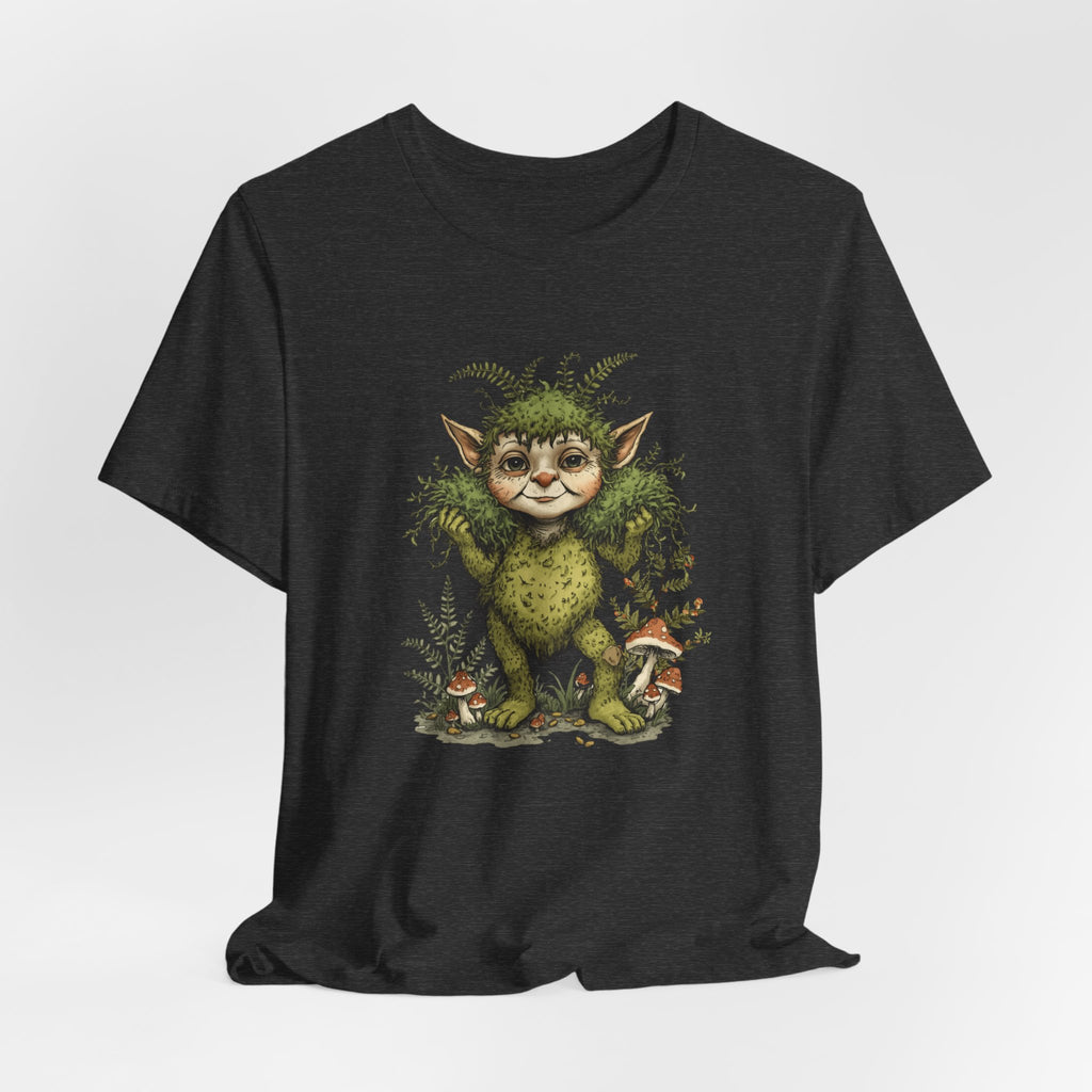 Forest Goblin T‑Shirt — Cute Woodland Creature Graphic Tee