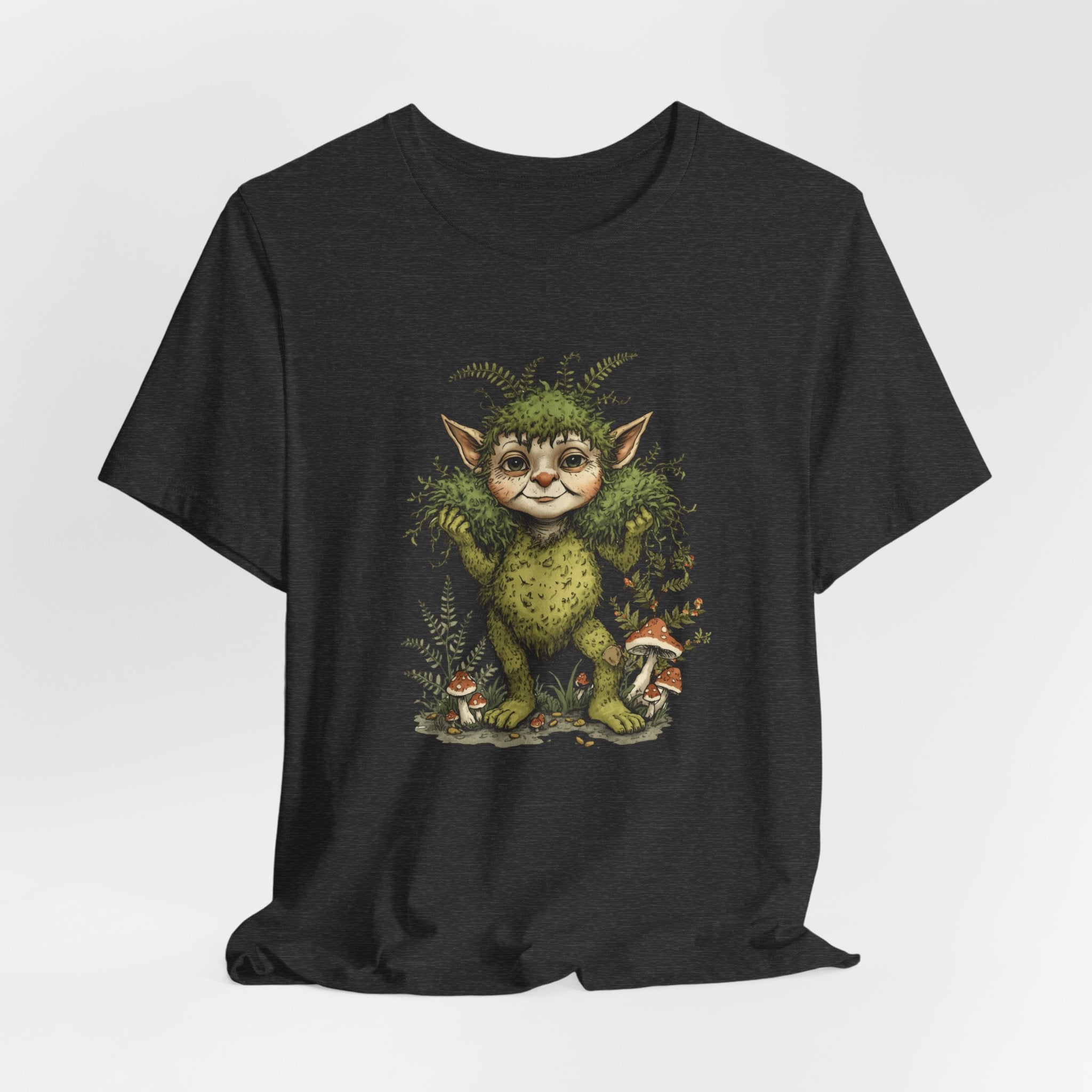 Forest Goblin T‑Shirt — Cute Woodland Creature Graphic Tee