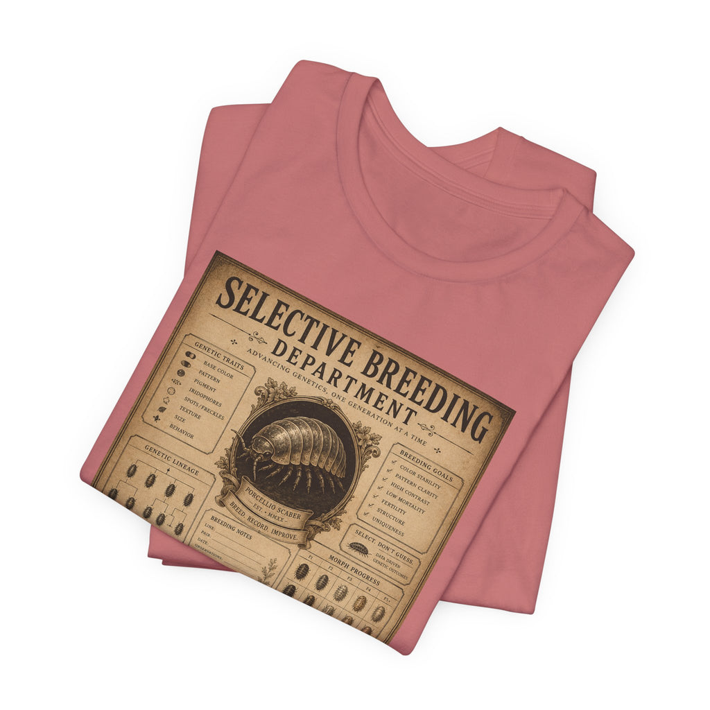Selective Breeding Department T-Shirt — Vintage Science Illustration Tee