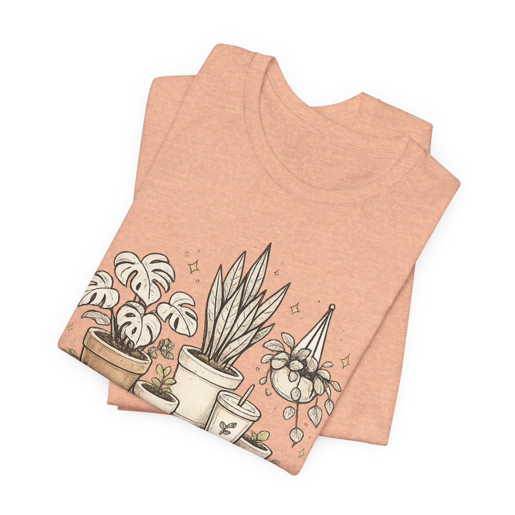 Plant Lover T‑Shirt — My Plants Get Me Graphic Tee