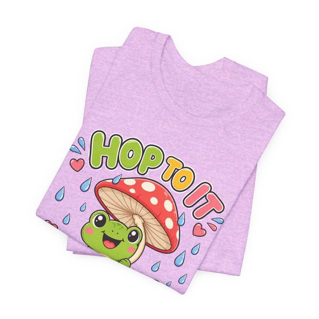 Hop To It Frog Tee