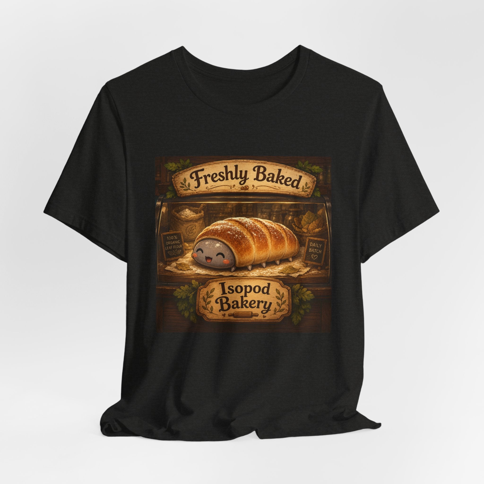Freshly Baked Isopod Bakery T‑Shirt  Cute Pastry Animal Tee